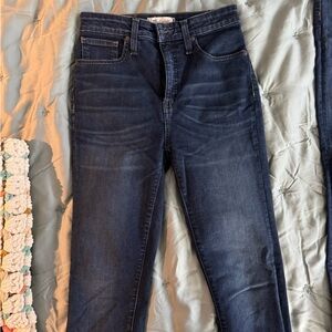 Madewell Curvy Skinny High Rise Jeans